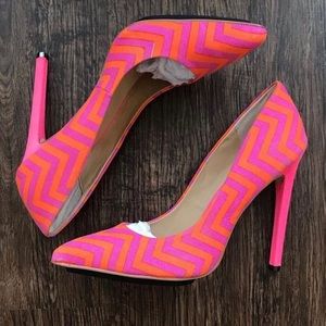 Fuchsia and Orange Canvas GX by Gwen Stefan PUMP
